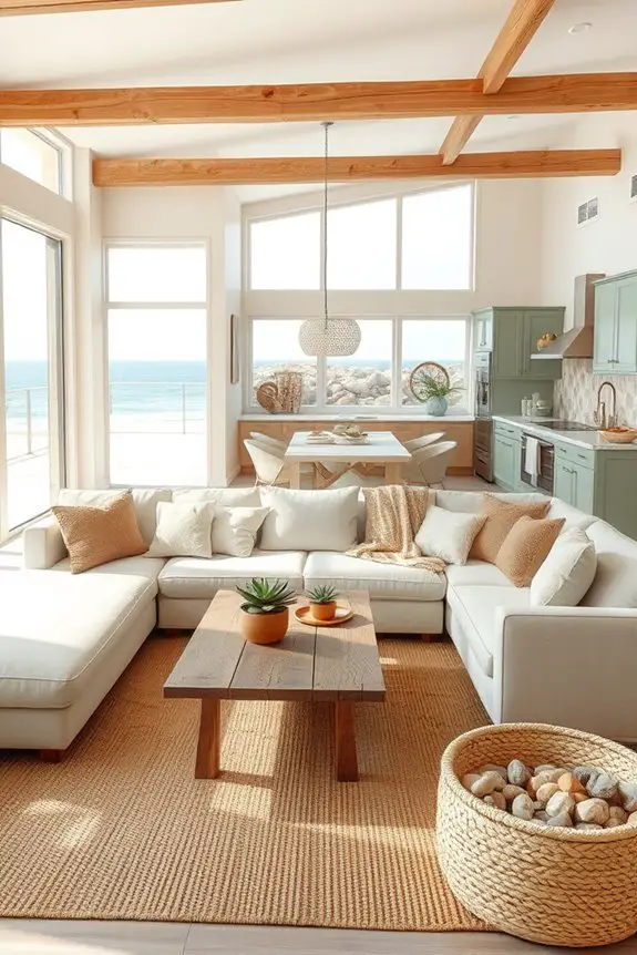 earthy tones enhance tranquility