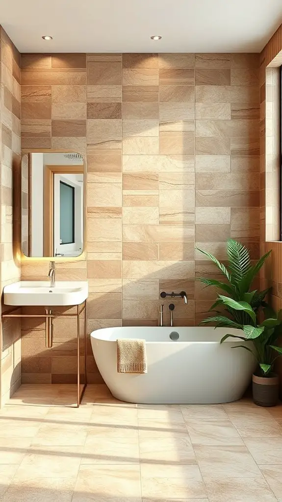 earthy tones for tranquility