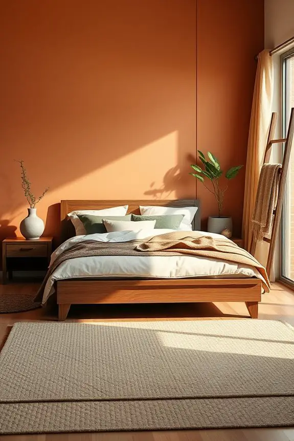 earthy tones for tranquility