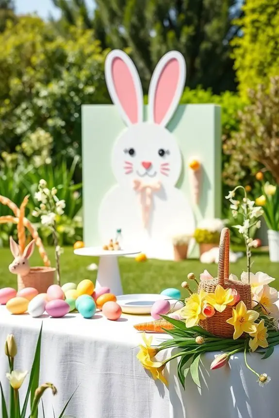 easter bunny photo booth