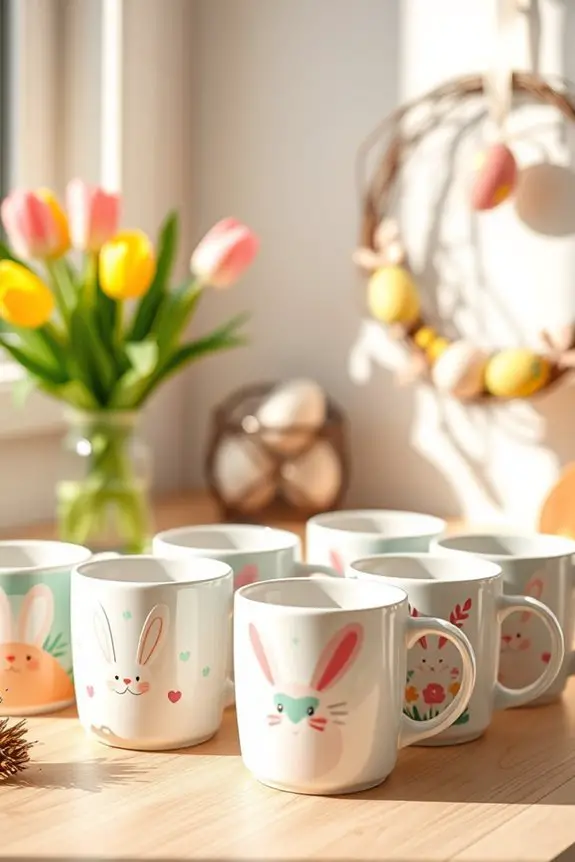 easter coffee mug designs