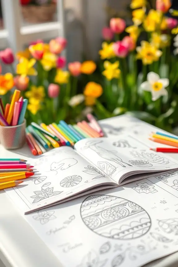 easter coloring contest fun