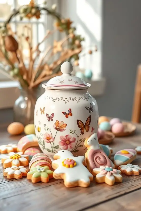 easter cookie jar decorations