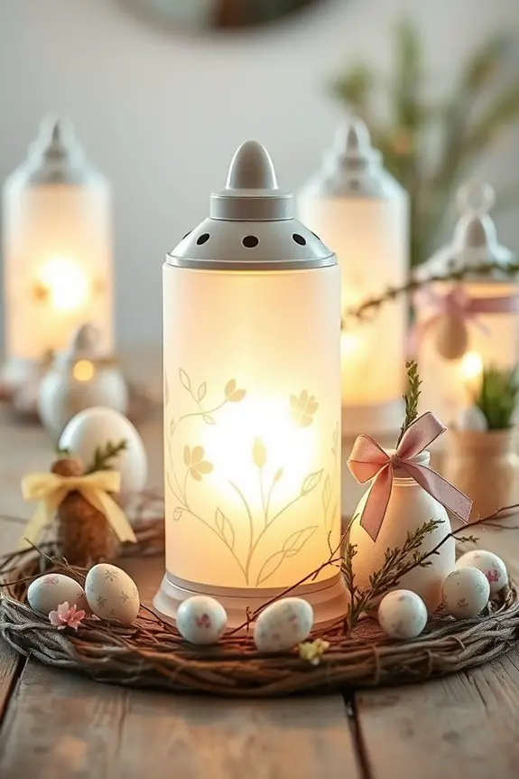 easter lanterns diy project