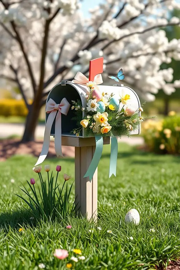 easter mailbox decoration ideas