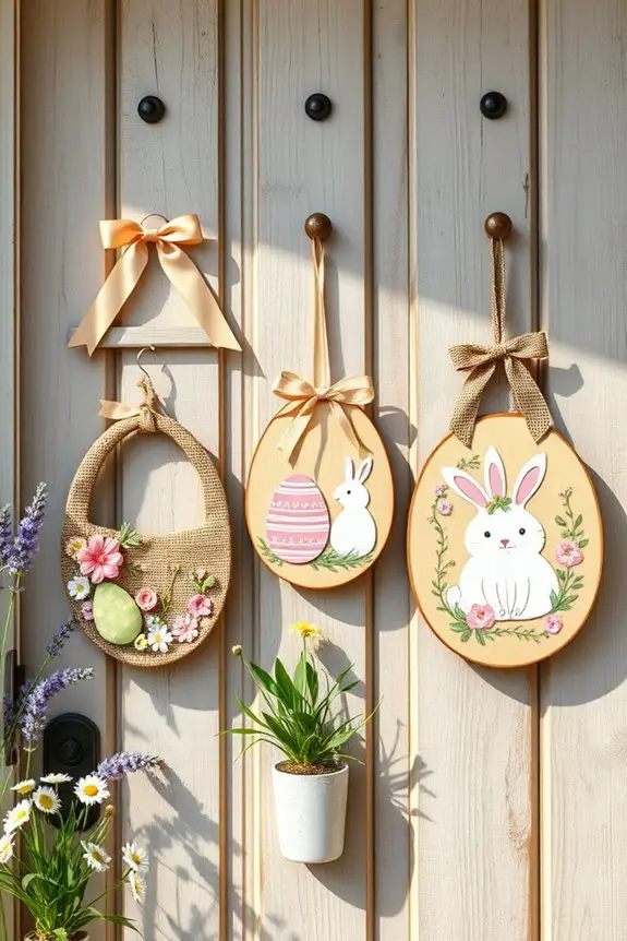 easter themed door decorations