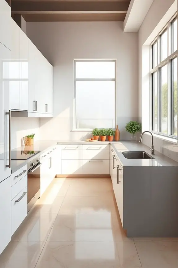 easy clean kitchen surfaces