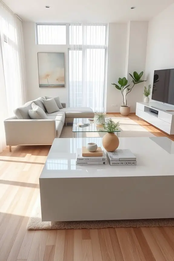 easy clean living room surfaces