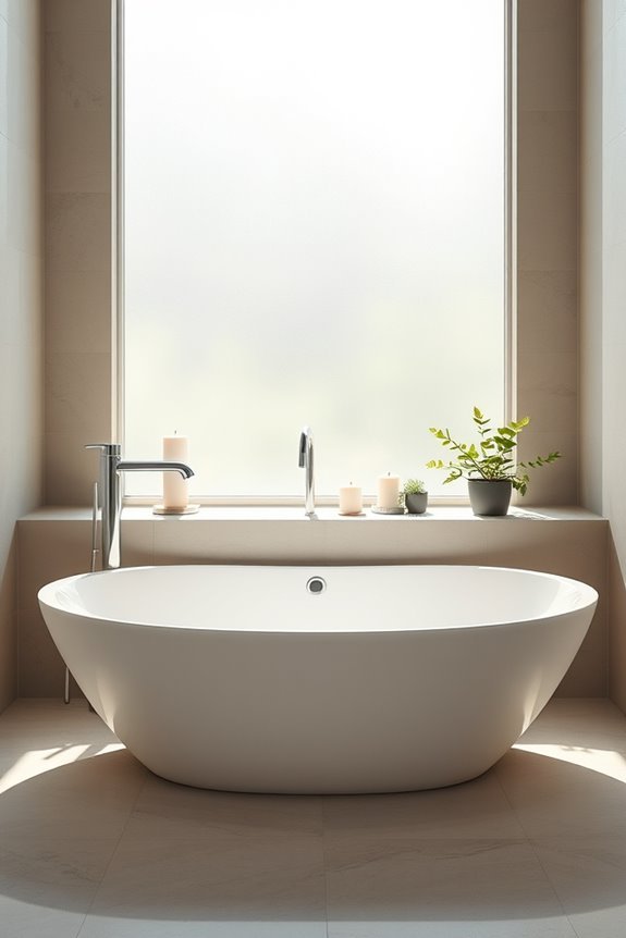 easy maintenance acrylic bathtubs