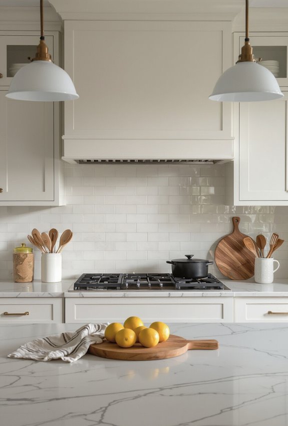 easy to clean backsplash options