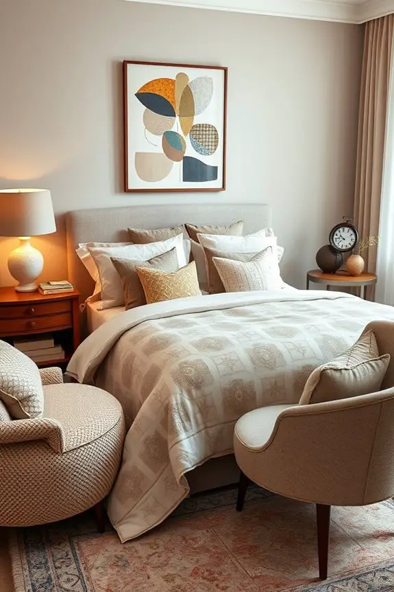 eclectic bedroom accessory ideas