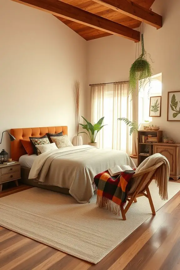 eclectic bohemian bedroom decor