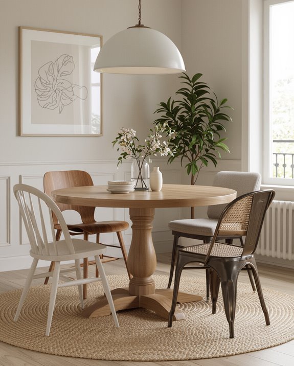 eclectic chair styling combinations