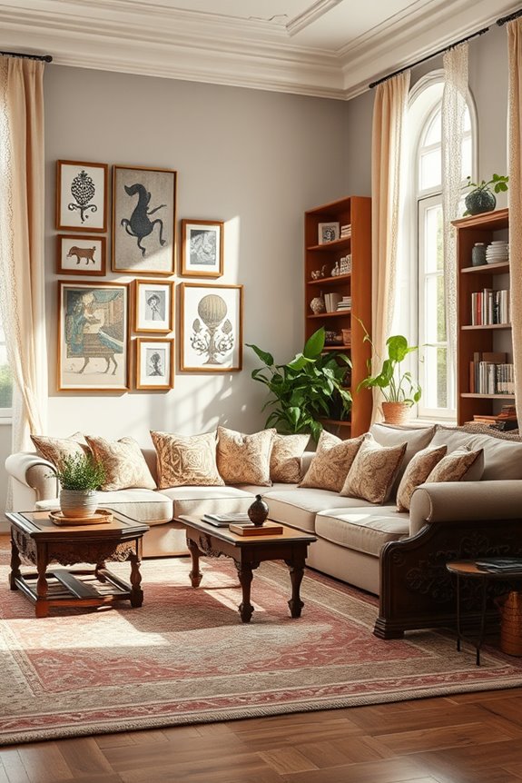 eclectic eastern european decor