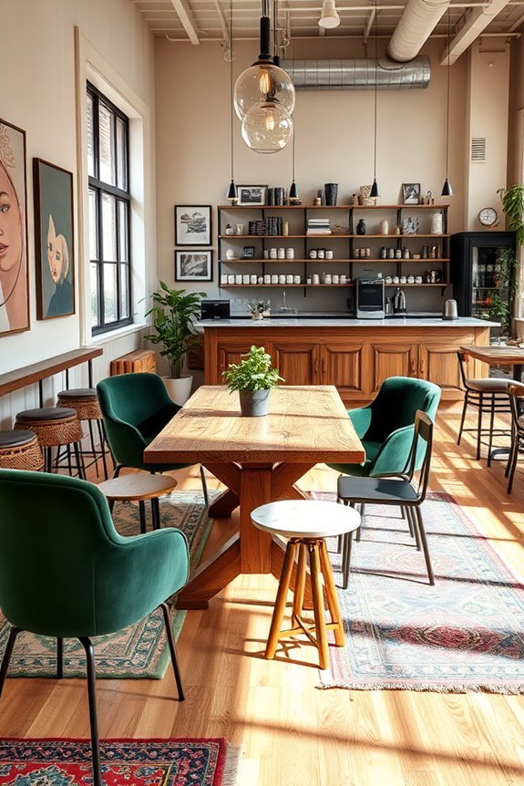 eclectic furniture for vibrancy