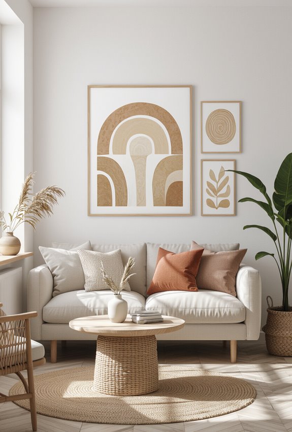 eclectic layered personal wall