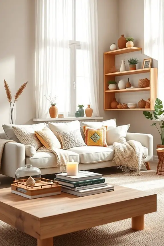 eclectic shelf styling ideas