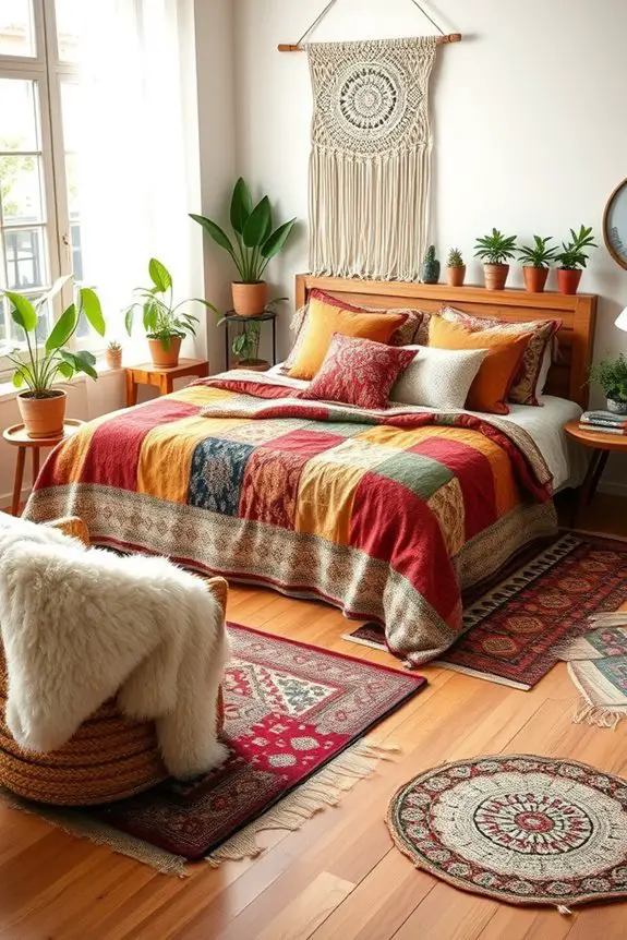 eclectic vibrant bohemian sanctuary