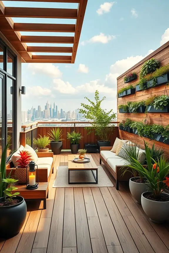 eco friendly balcony materials