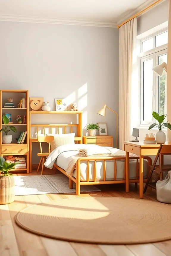 eco friendly bamboo kids furniture