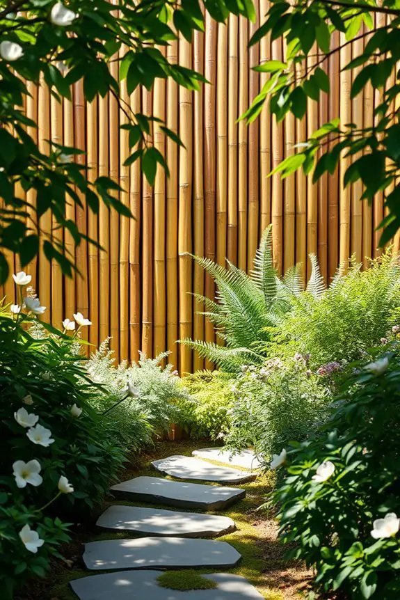 eco friendly bamboo privacy solution