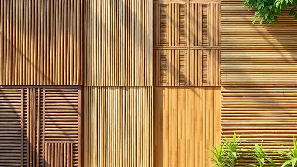 eco friendly bamboo wall designs
