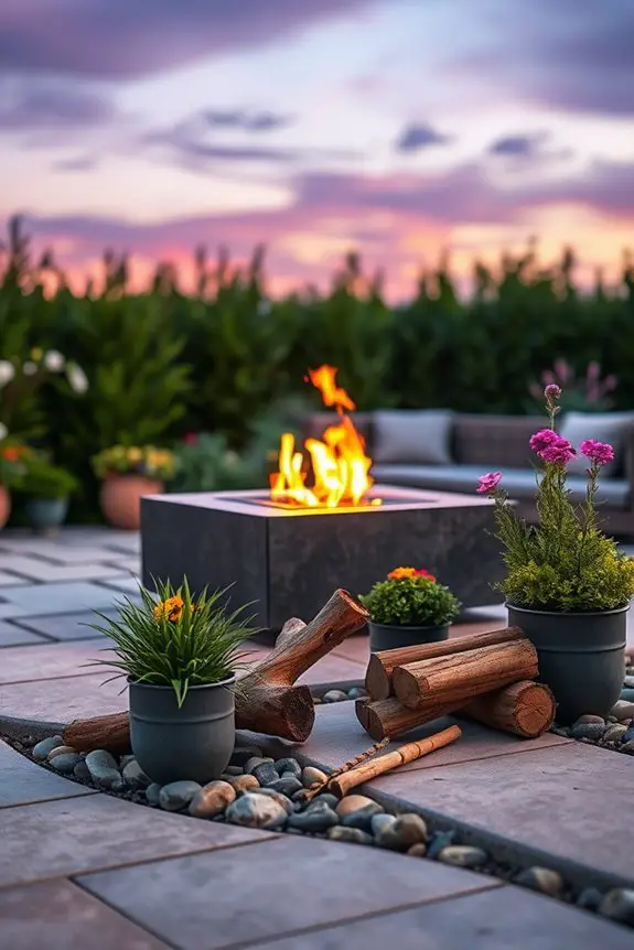 eco friendly bioethanol fire pit