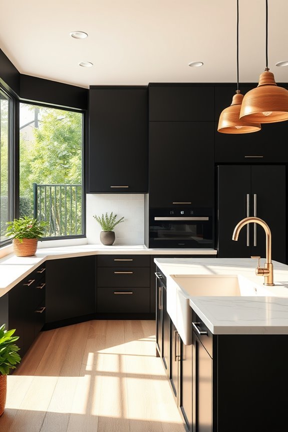 eco friendly black and cream
