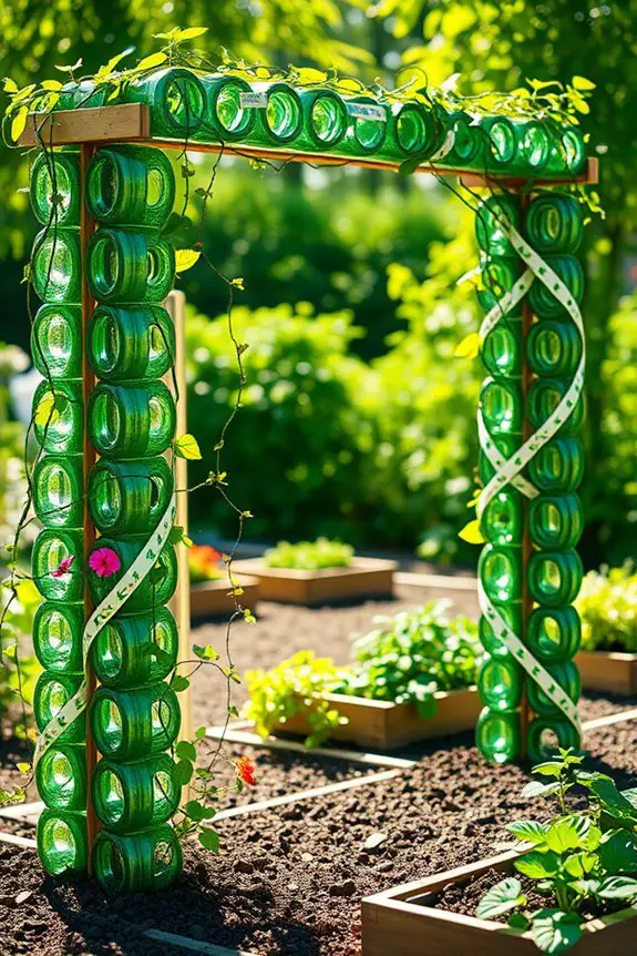 eco friendly climbing plant trellis