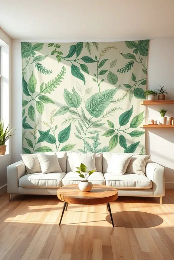 eco friendly decorative fabric tapestries