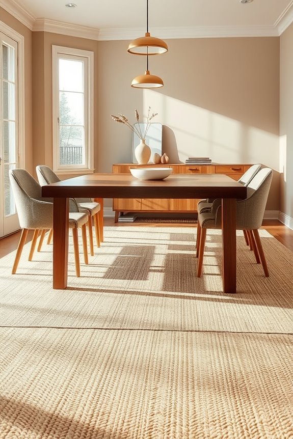 eco friendly dining room carpets