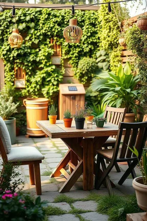 eco friendly garden cafe practices