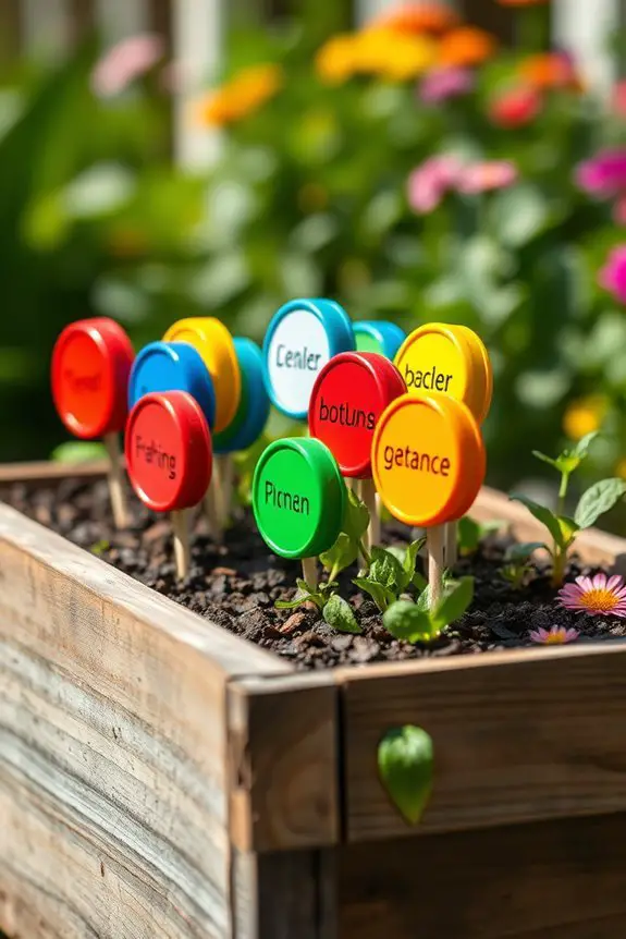 eco friendly garden plant markers