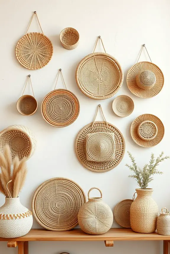 eco friendly handwoven wall decor