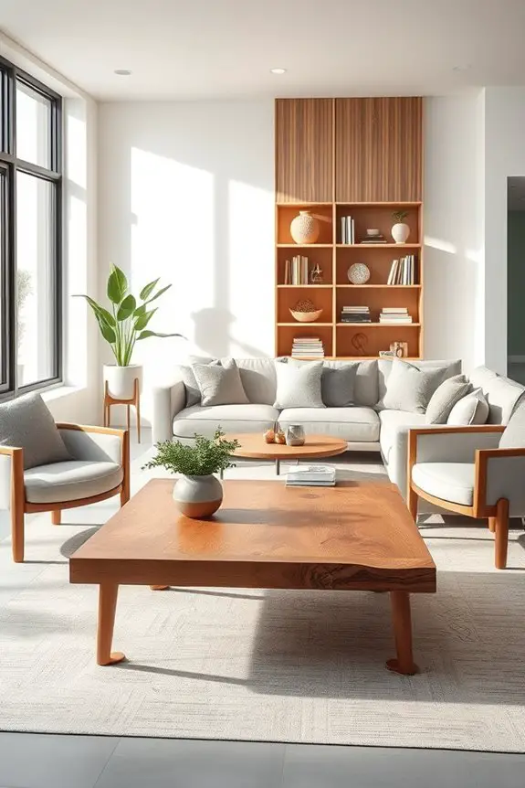 eco friendly living room design