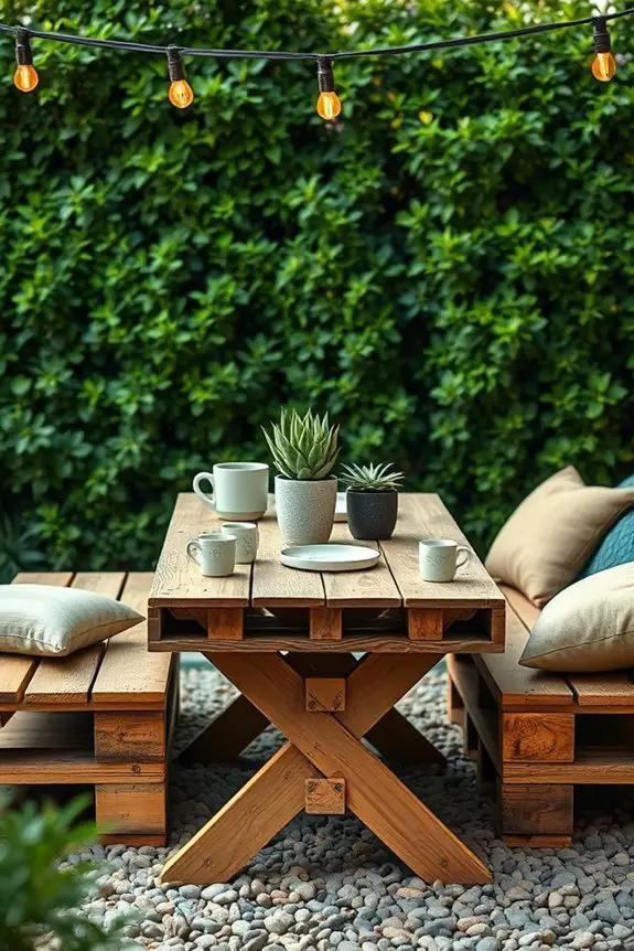 eco friendly pallet furniture ideas
