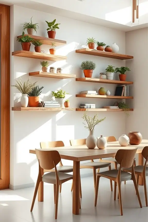 eco friendly reclaimed wood shelves