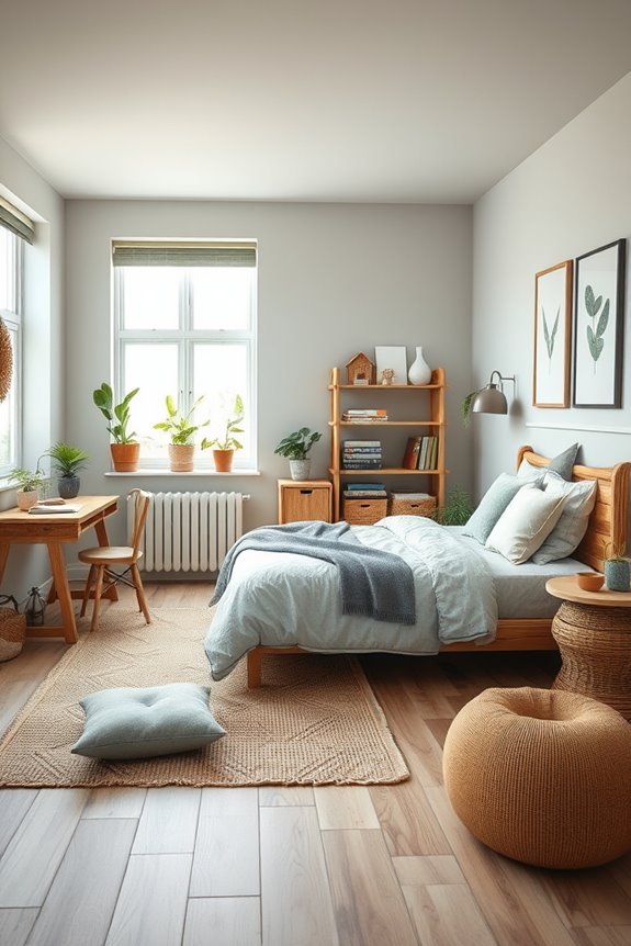 eco friendly sustainable bedroom design