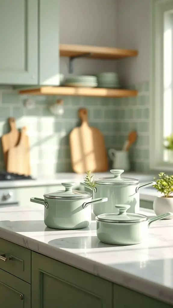 eco friendly tender green cookware