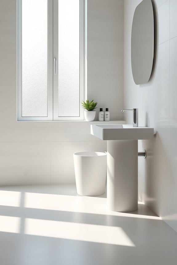 eco friendly wastebasket placement