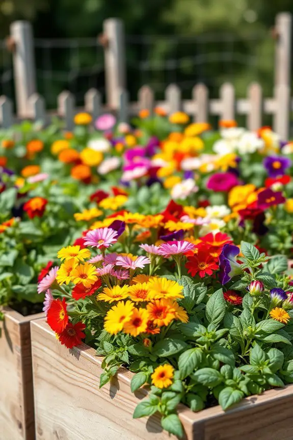 edible flower garden tips