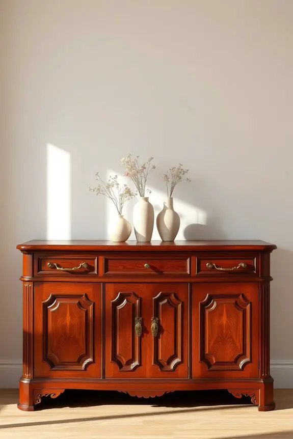 edwardian sideboards enhance dining