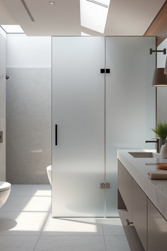 effective bathroom privacy design