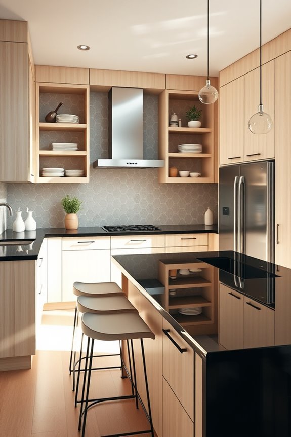 efficient and organized kitchen