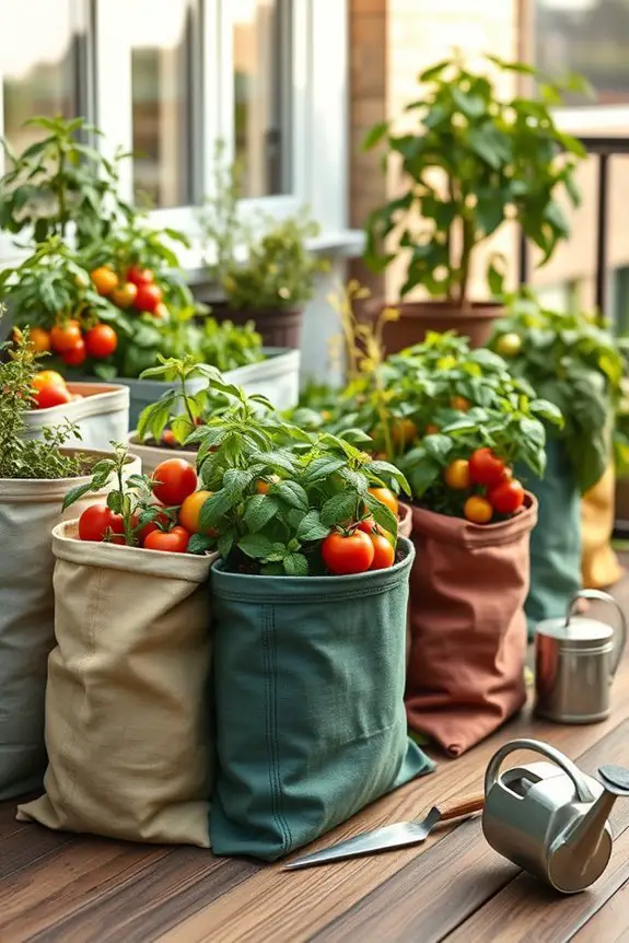 efficient eco friendly container gardening