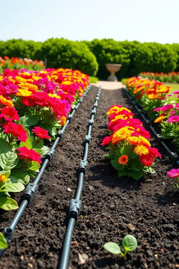 efficient garden watering system