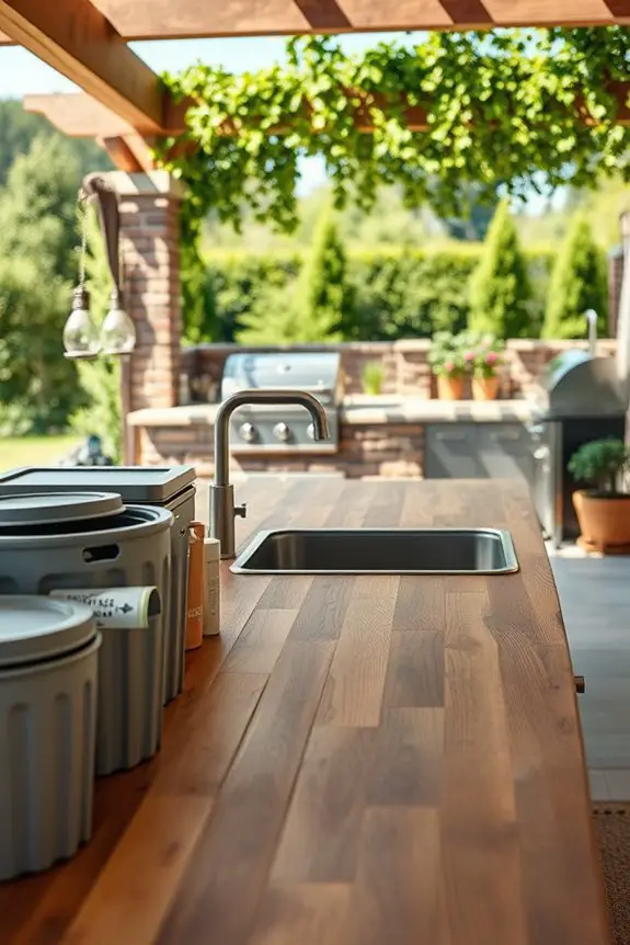 efficient outdoor waste management