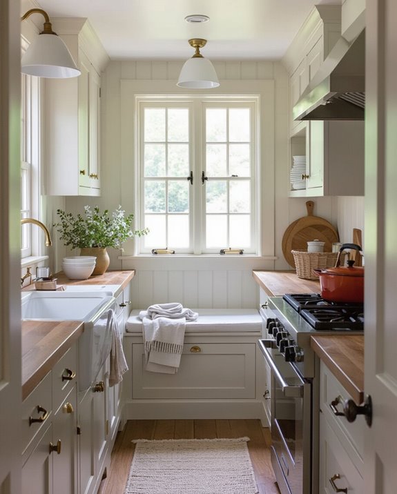 efficient small space kitchen design