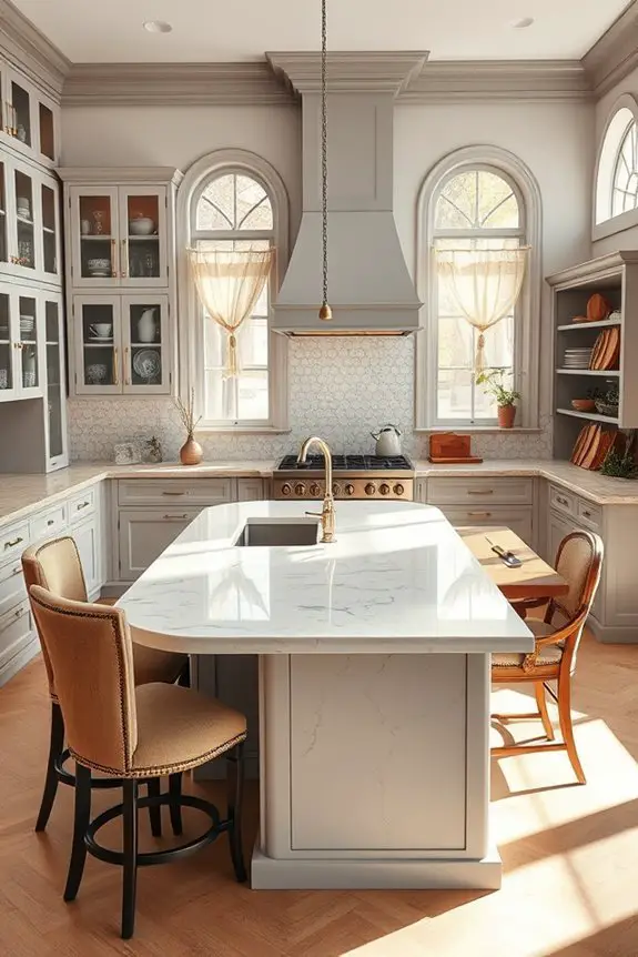 efficient victorian kitchen design