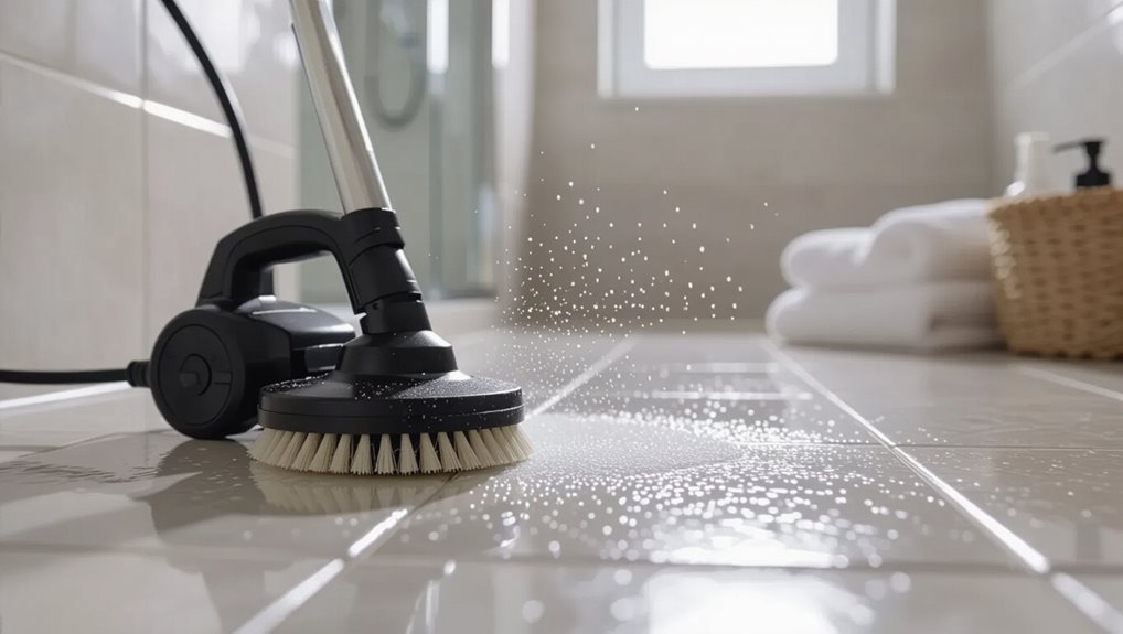 effortless rotary grout cleaning